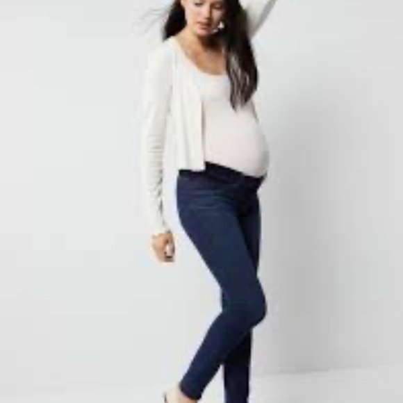 JBrand Side Panel Mama J Skinny Maternity Jeans size 26 - Picture 2 of 9